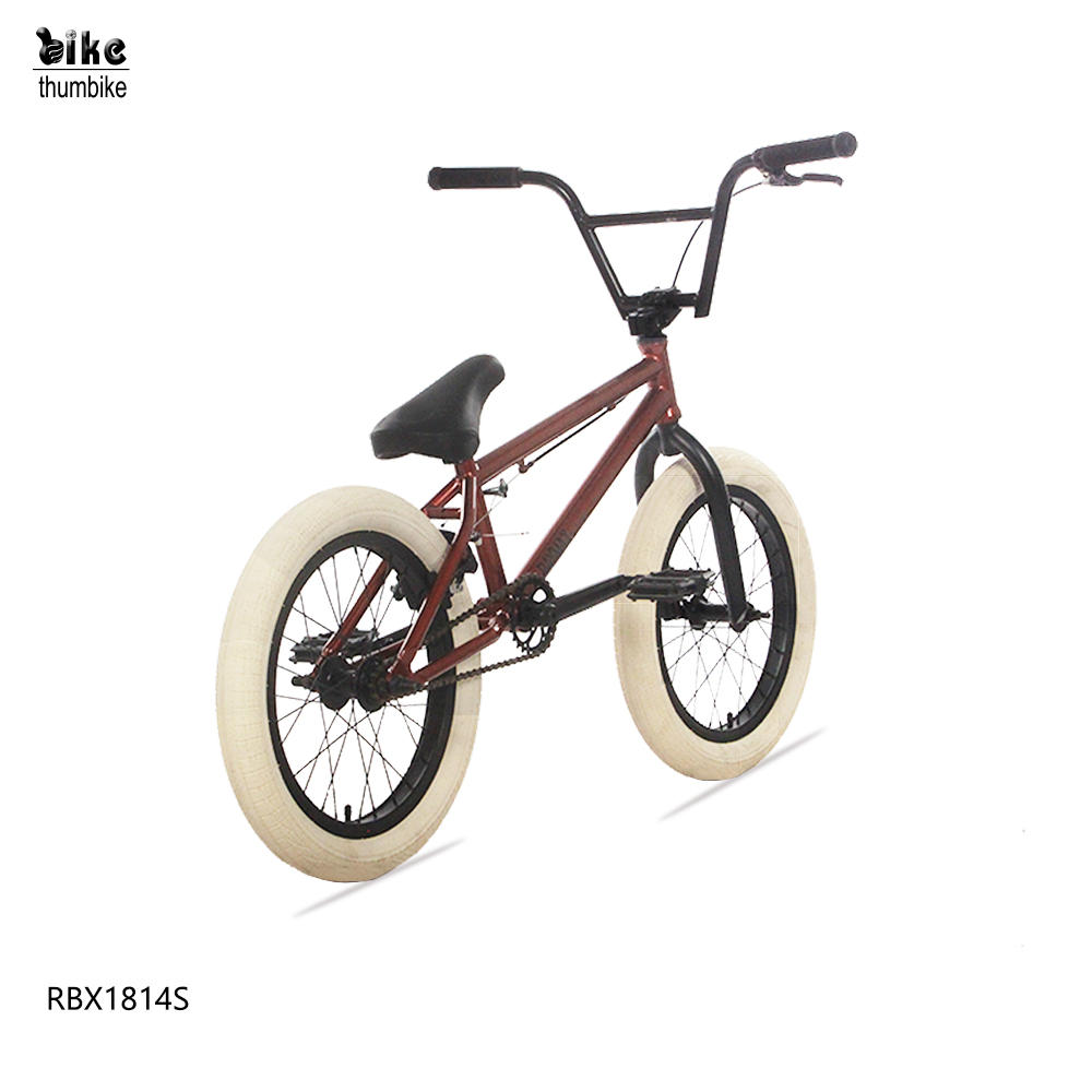 Hi-ten Steel BMX Bike Custom Size And Color Yellow Red 