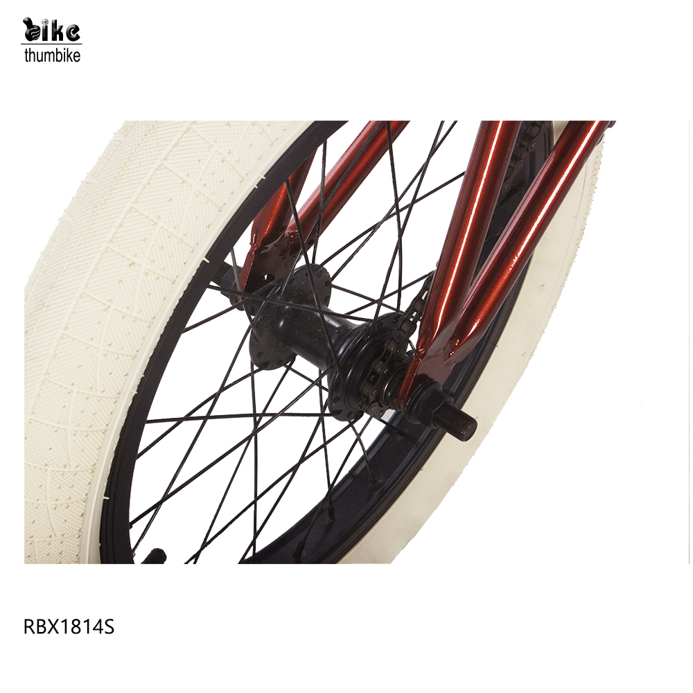 Hi-ten Steel BMX Bike Custom Size And Color Yellow Red 