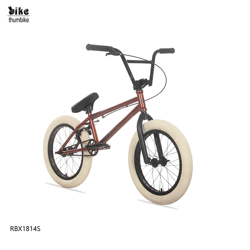 Hi-ten Steel BMX Bike Custom Size And Color Yellow Red 